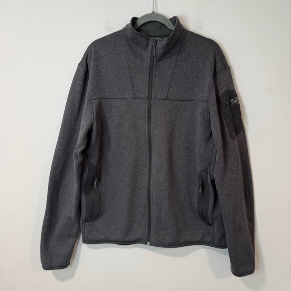 Arc'teryx Other - Arc'teryx Mens Covert Cardigan Full Zip Fleece Jacket Grey XL Outdoor Trail Hike